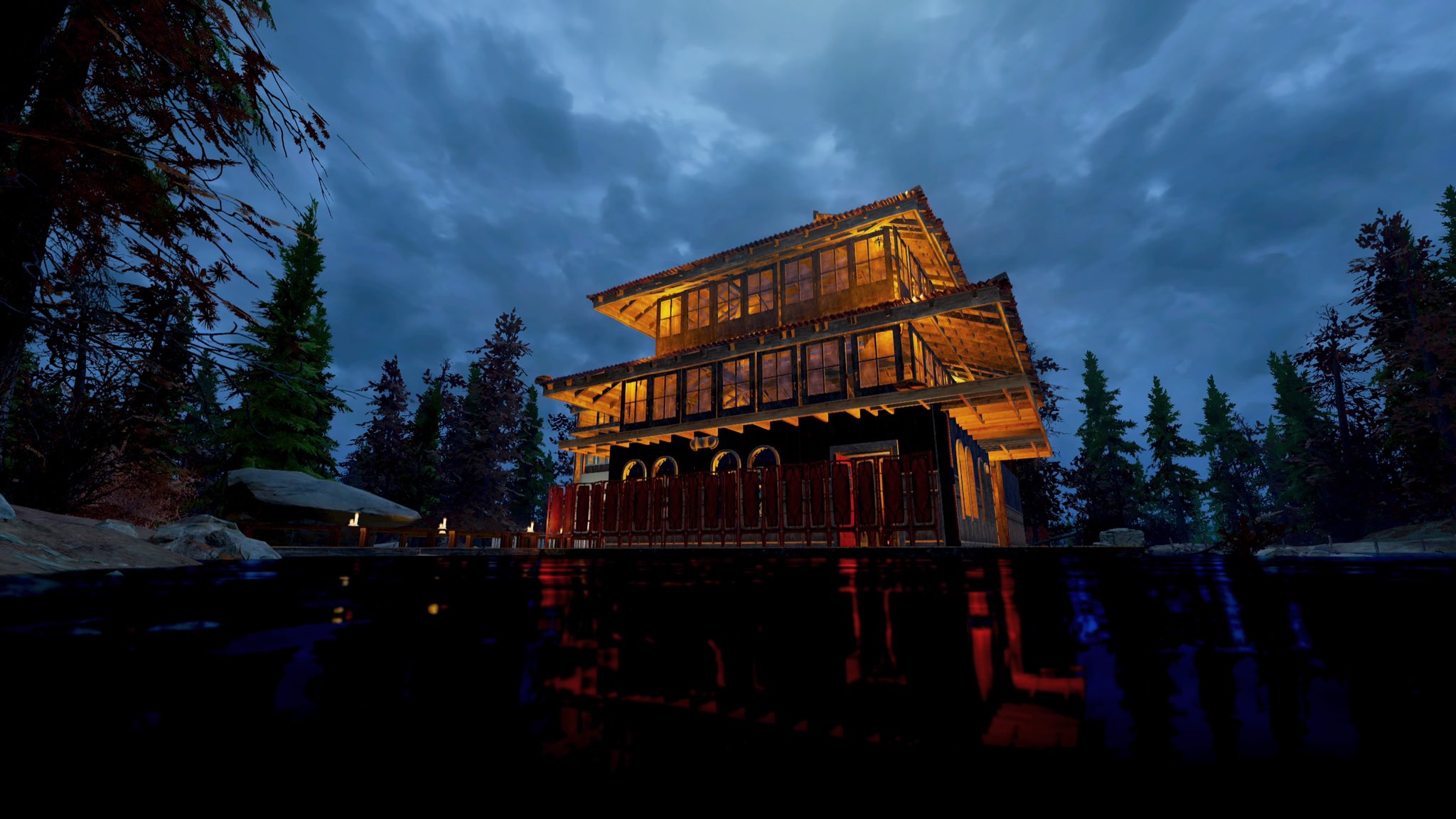 「ロケーションに因んだ構造物や乗り物などなど調べた写真を参考にしつつ、アレンジを加えて作ることが多い」という。インスピレーション源は「写真」だけでなく「構造物を見に自ら行き参考にすることもある」という