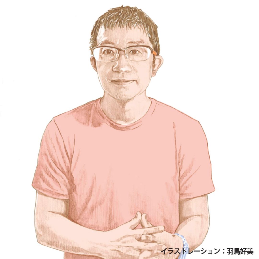 八谷和彦氏（ポートレート：羽鳥好美氏）
