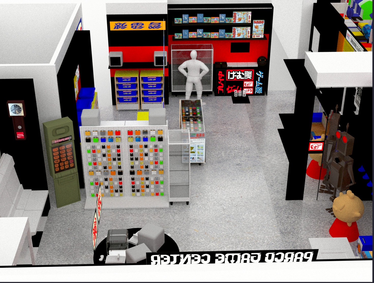 海外ファッションブランドとのコラボレーション実績もあるデザイナー・KID ROSE氏が全体デザインを担当。空間演出ディレクター・久山ドナルド宗成氏とのタッグにより、ゲームをプレイするだけでは味わえない、様々なカルチャー要素が詰まった唯一無二の遊び場を創り上げる