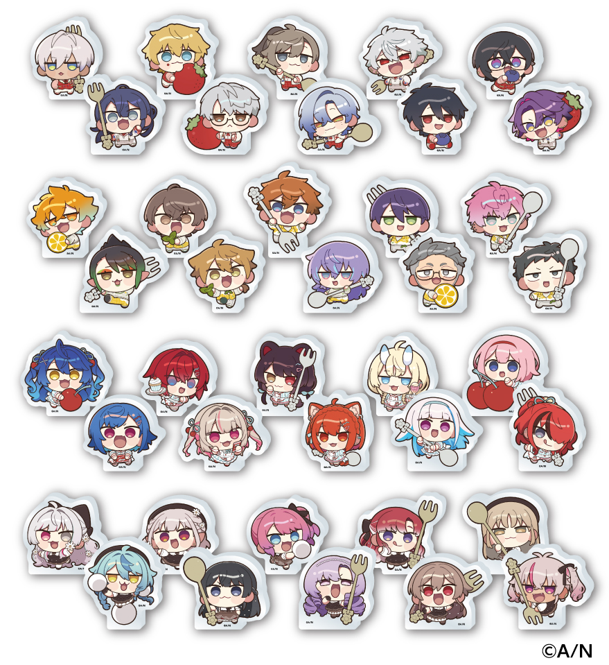 【にじさんじ 8th with cake！】アクリルブロックセット