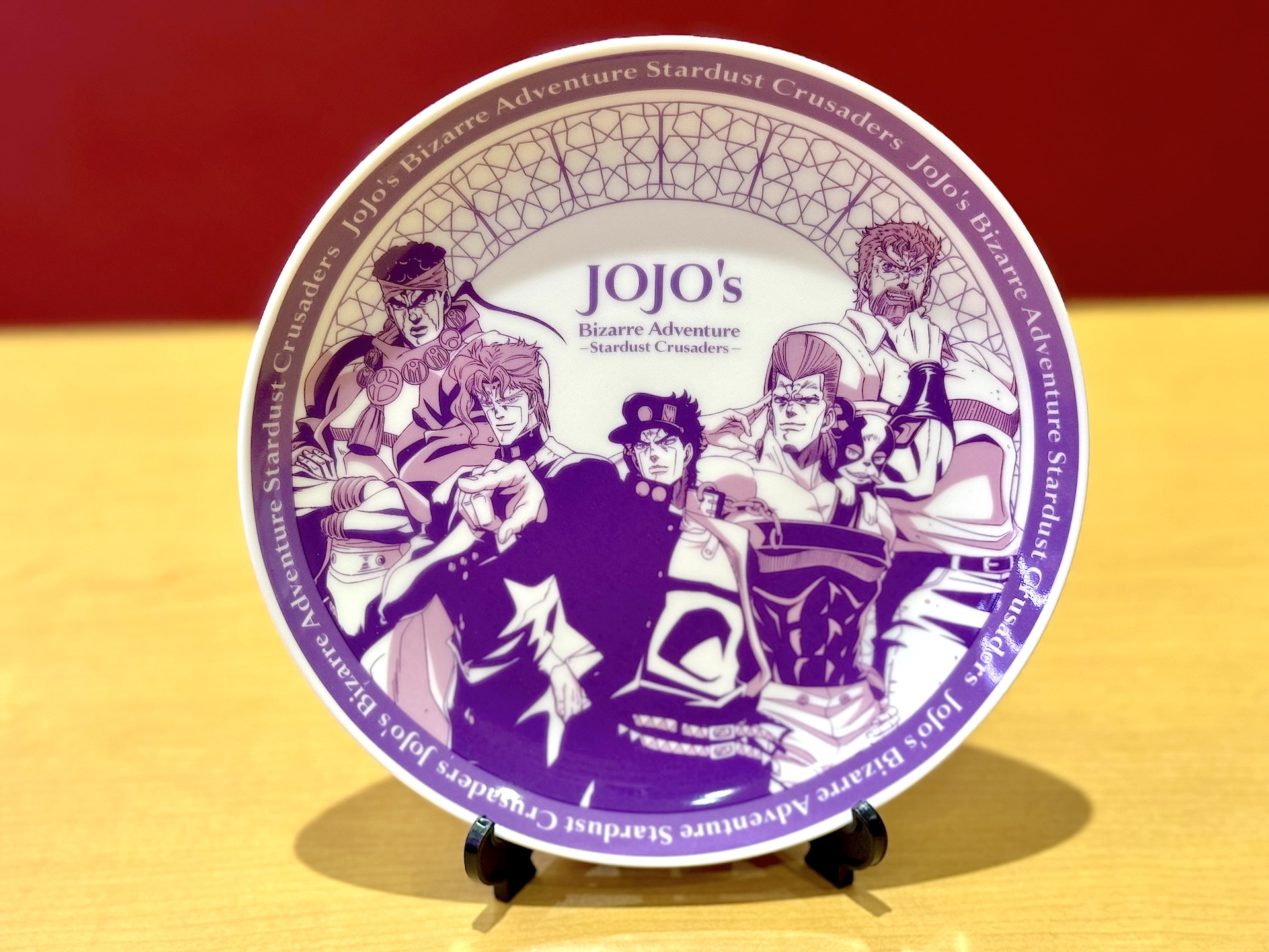 台座に立て掛けてみるとこんな感じ