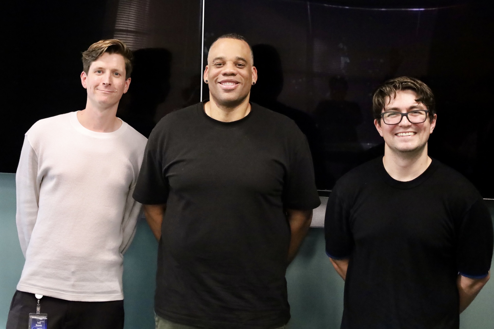 左からScott Kennedy氏（ヒーローデザイナー）、Kenny Hudson氏（リードヒーロープロデューサー）、Alec Dawson氏（アソシエイトゲームディレクター）