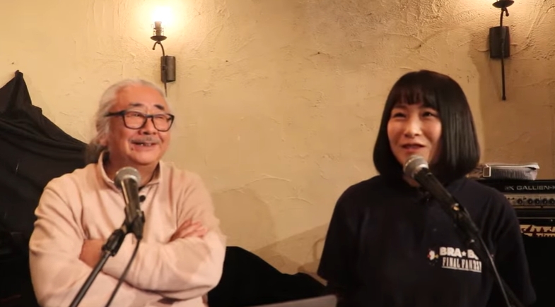 植松伸夫氏と戸塚利絵さん