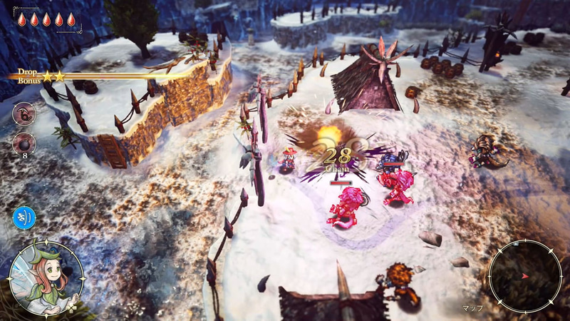 爆弾は設置してから時間差で爆発し、敵に大きなダメージをあたえる。また、特定の岩やヒビの入った壁も壊せる