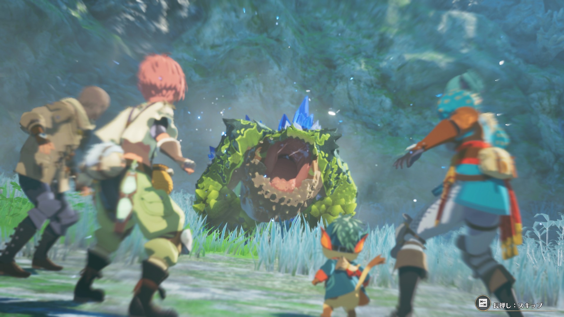 身体の一部に「厄石」を付けた「凶異モンスター」