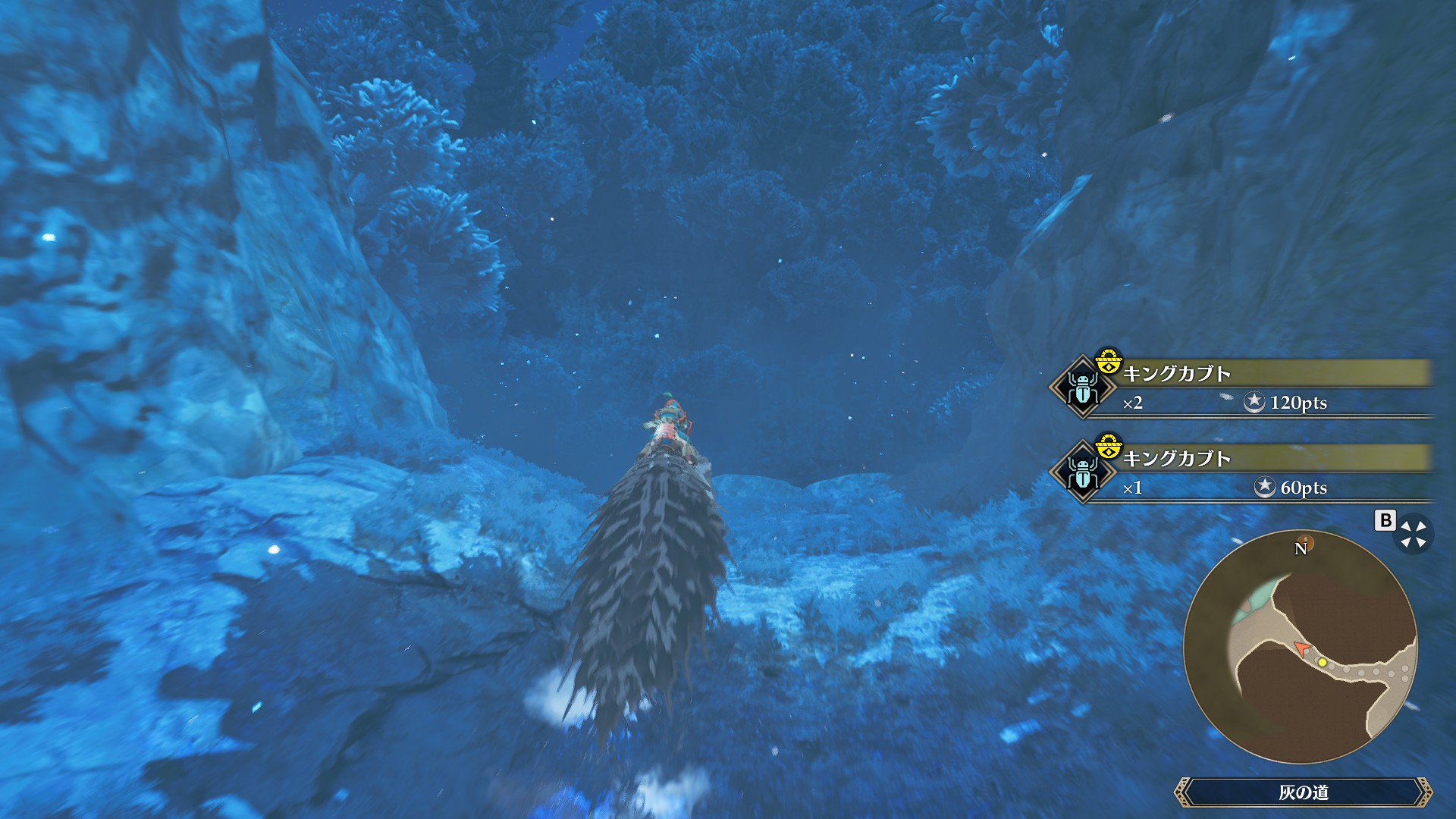 エリアや時間帯により風景は大きく変わる