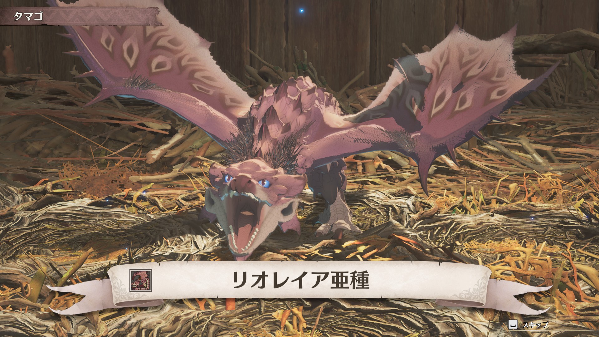 突然変異で生まれたリオレイア亜種