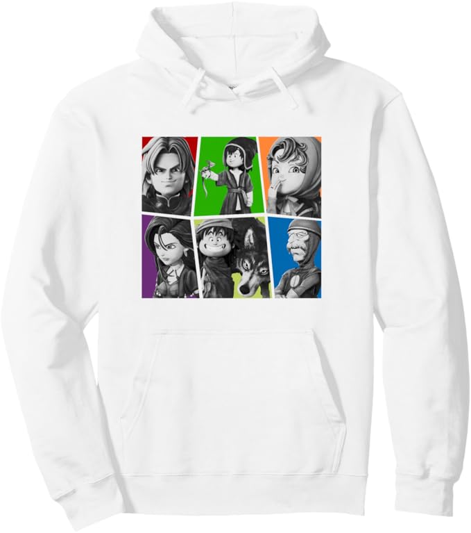 【公式】『ドラゴンクエストVII Reimagined』キャラクターパネル パーカー