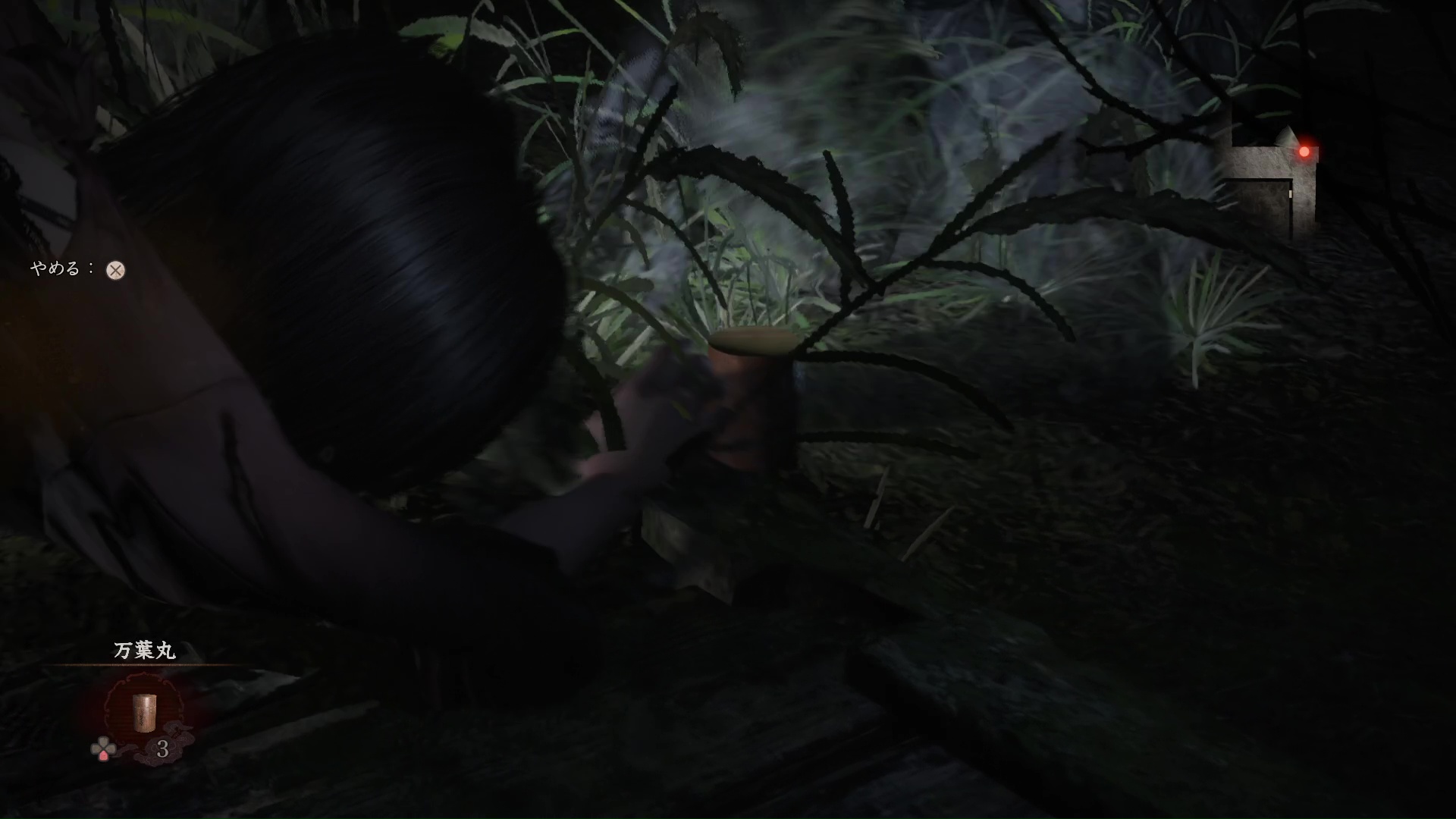 アイテムを取ろうと手を伸ばすと恐怖のドッキリが