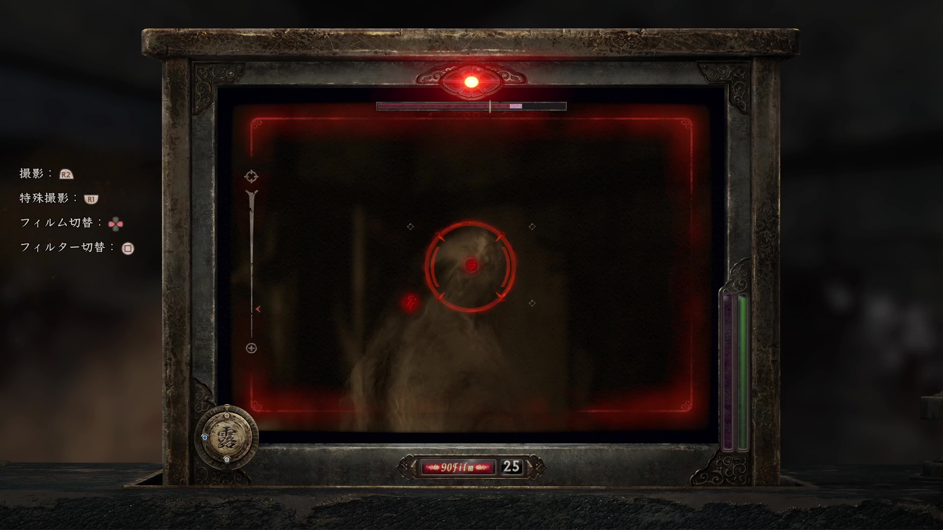 羽化されたら、羽化した怨霊に特化したお守りやフィルターを使用するのが有効