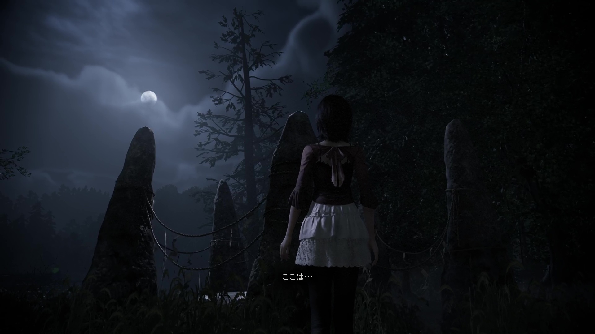 対照的な性格の澪と、姉の繭。紅い蝶に誘われて、夜が明けない皆神村に足を踏み入れてしまう