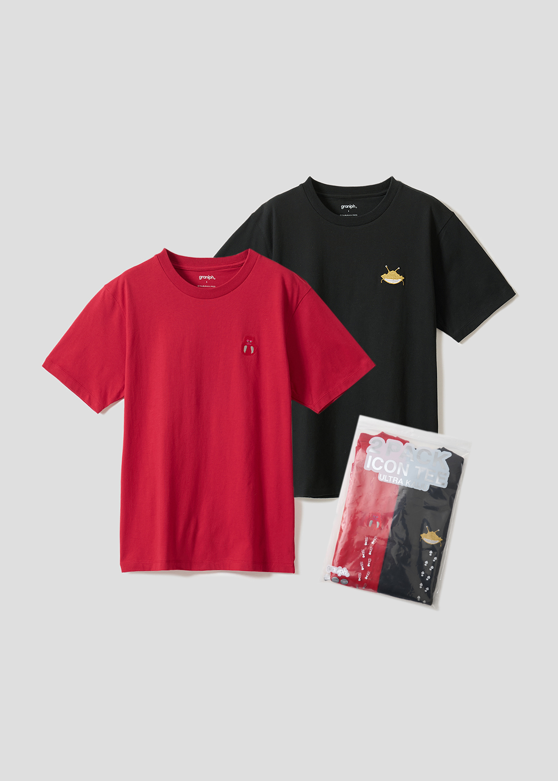 「ピグモン＆カネゴン｜2パックアイコンTシャツ」価格：5,900円