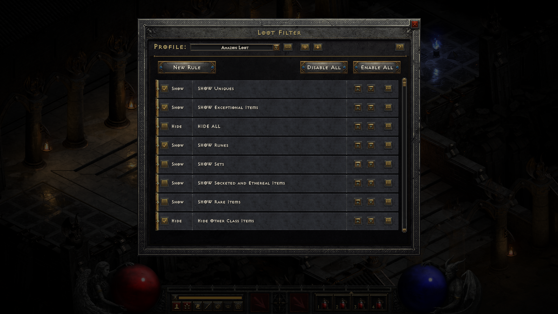 戦利品（ルート）フィルターが実装