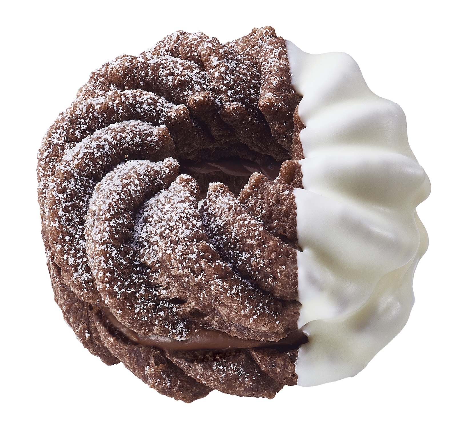 ザクザクチョコクリームショコラ（テイクアウト205円、イートイン209円）