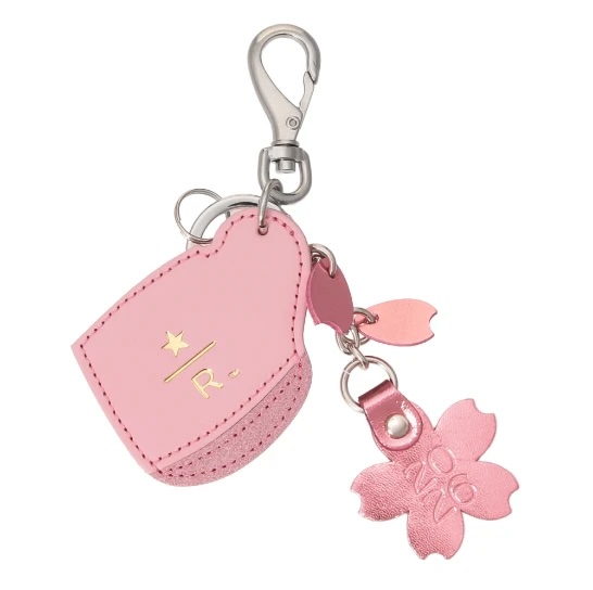 スターバックス リザーブ レザーキーホルダー ピンクマグカップ サクラ2026 4,000円