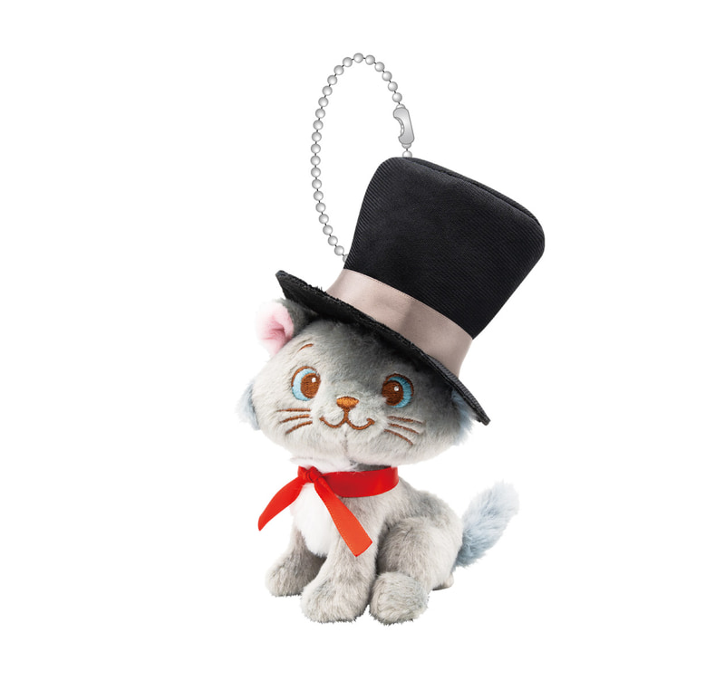 Happyくじ限定のオリジナルアートを立体化した、ふわふわなぬいぐるみチャーム。サイズ：全高約12cm程度