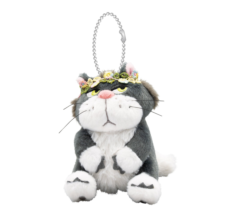 Happyくじ限定のオリジナルアートを立体化した、ふわふわなぬいぐるみチャーム。サイズ：全高約12cm程度