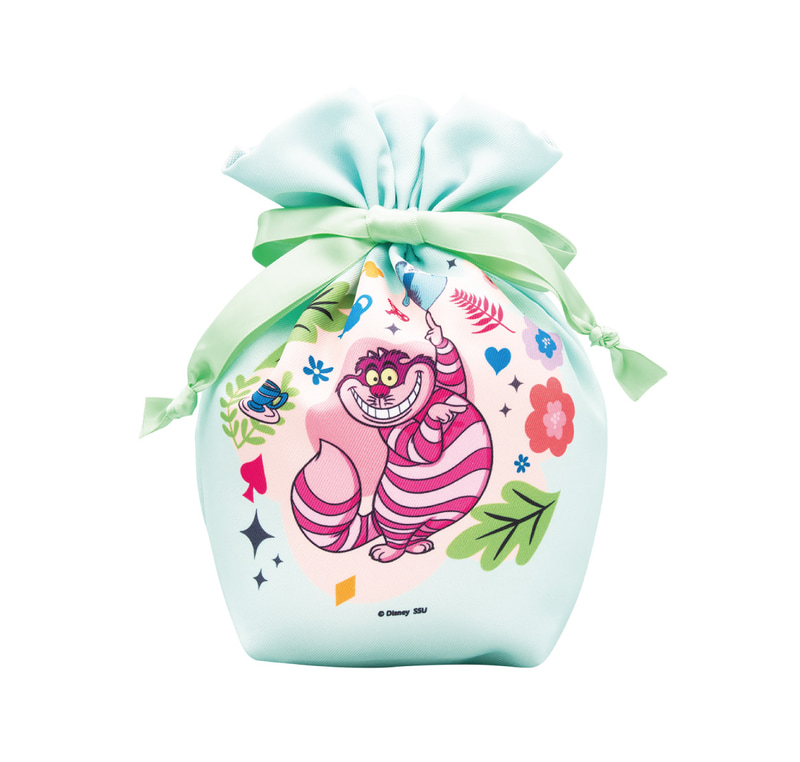 小物入れやバッグインポーチにぴったりなサイズ感で、柔らかい素材の巾着ポーチ。サイズ：約23×24×12cm（幅×高さ×奥行）