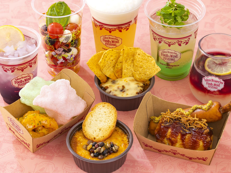 食べ歩き、飲み比べメニューのイメージ