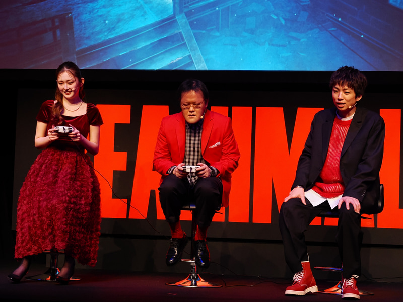 実機プレイの様子