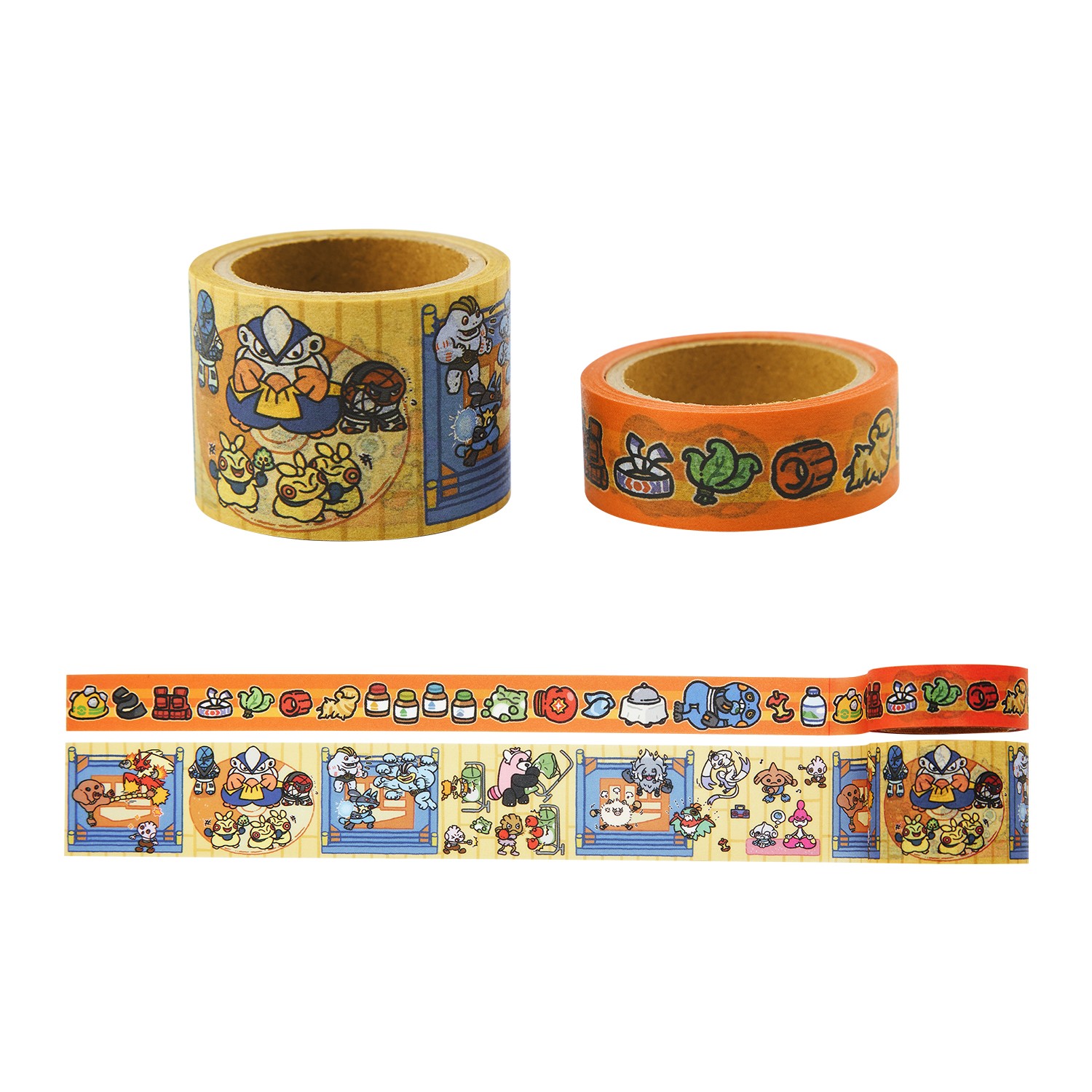 マスキングテープ2本セット とっくんちゅう 価格：660円