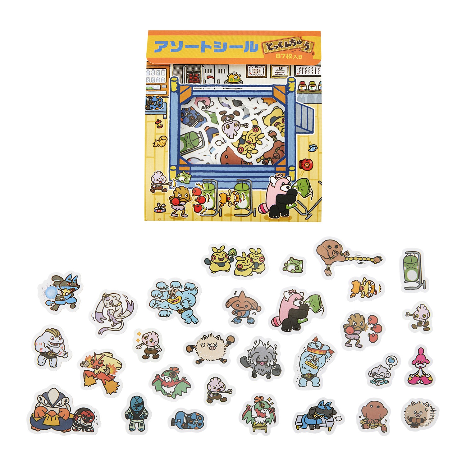 アソートシール とっくんちゅう 価格：660円