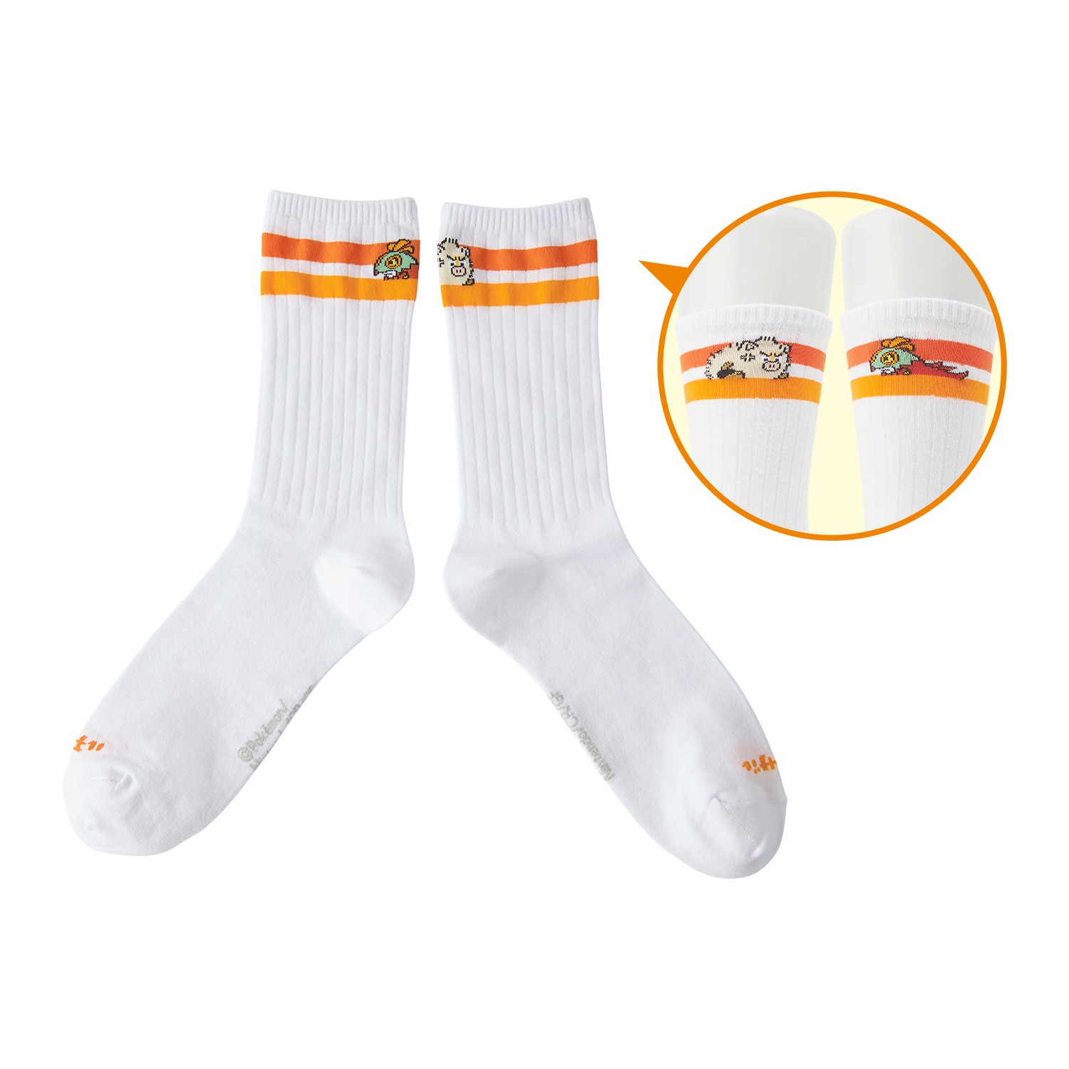 【選べる】ミドルソックス とっくんちゅう 価格：各495円