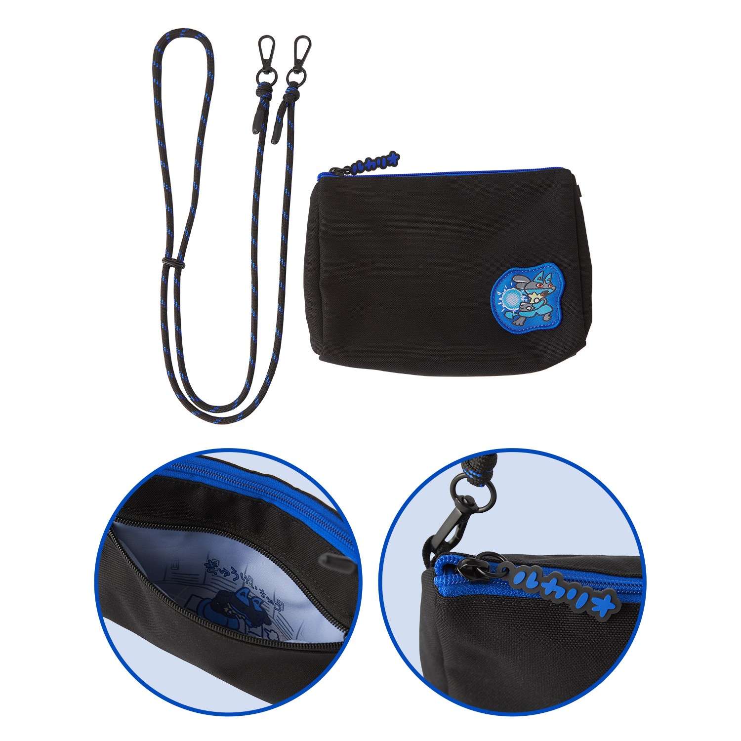 2WAYポーチ とっくんちゅう ルカリオ 価格：2,200円