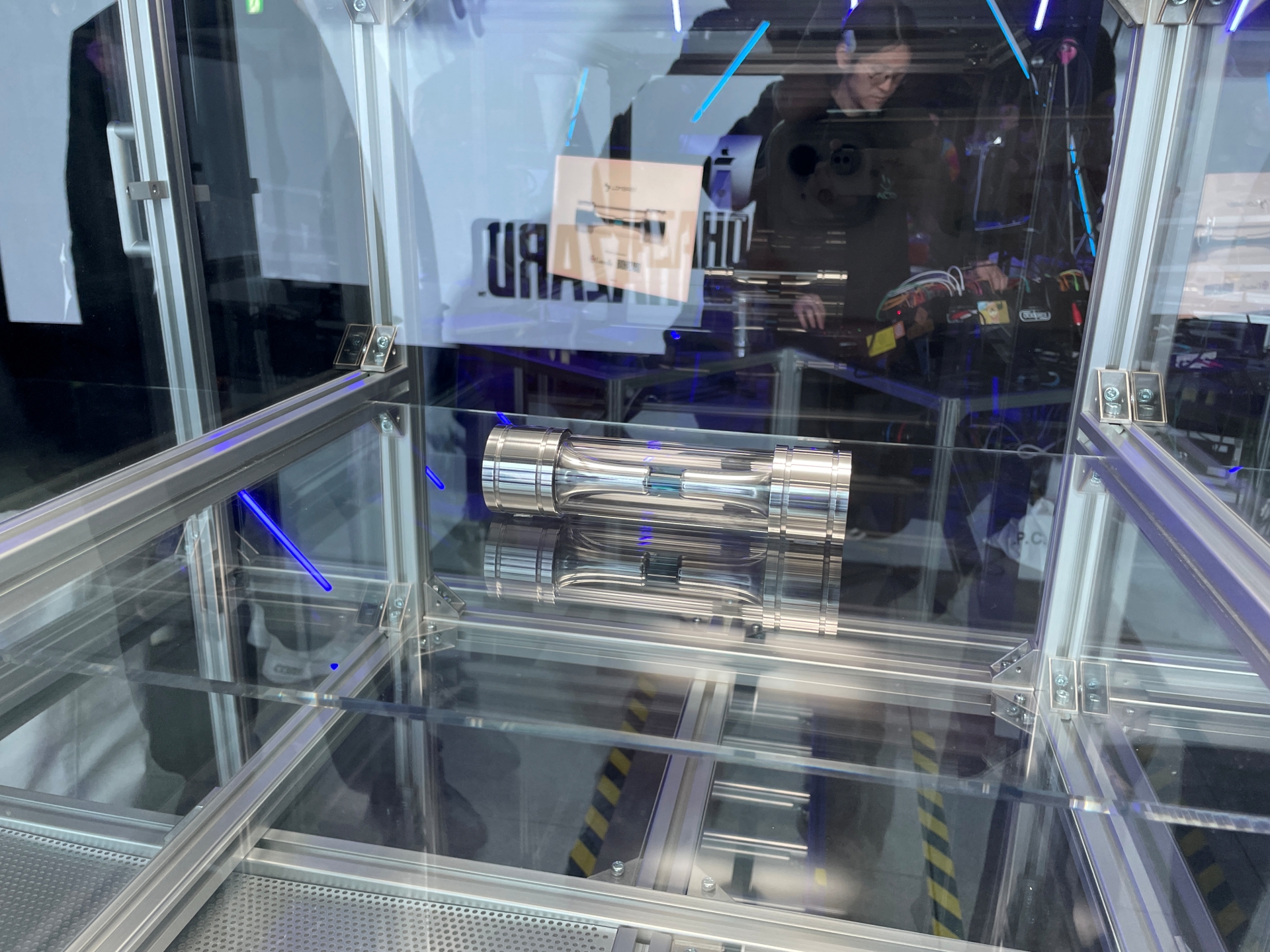 展示されている「t-ウィルス」