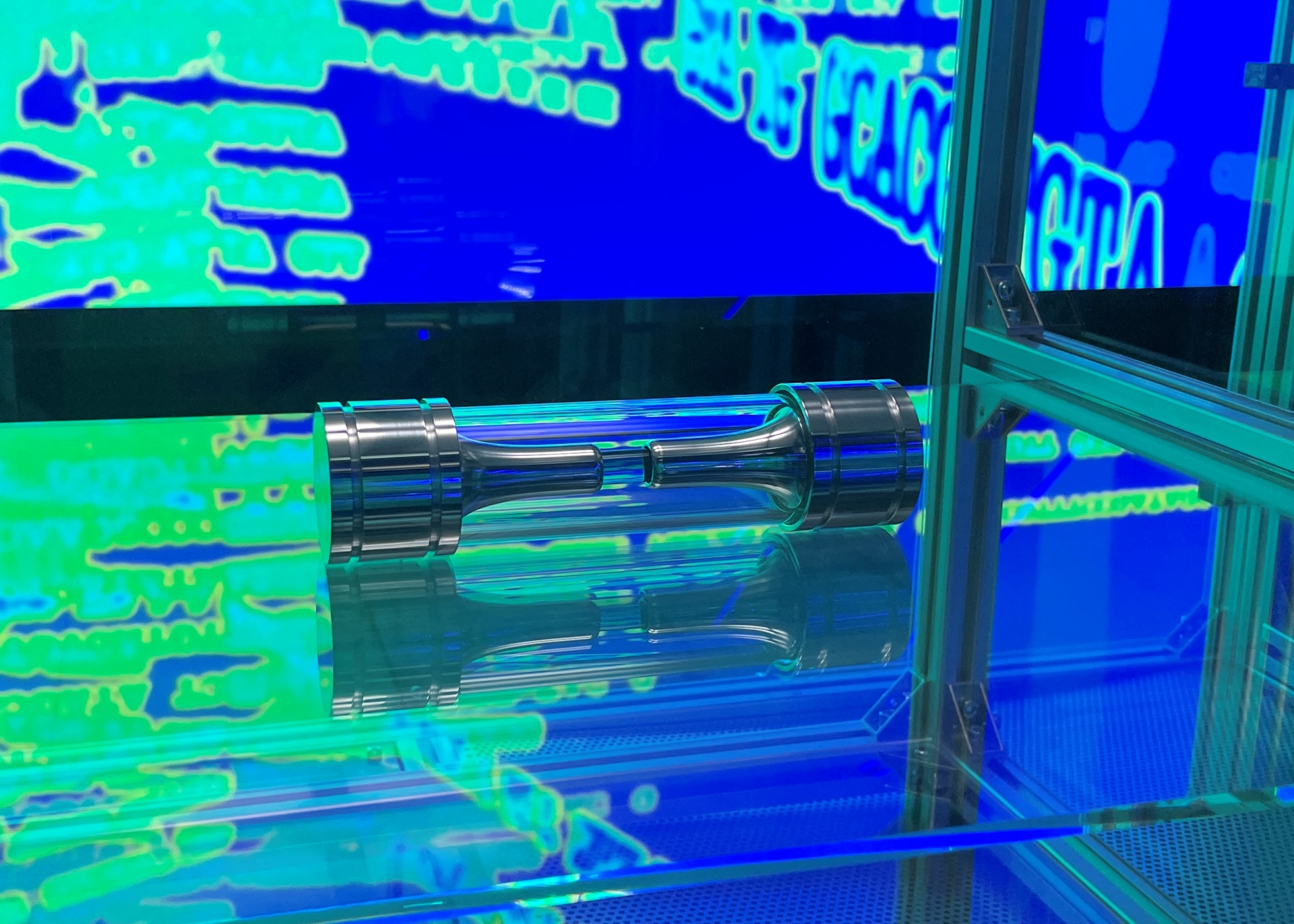 展示されている「t-ウィルス」