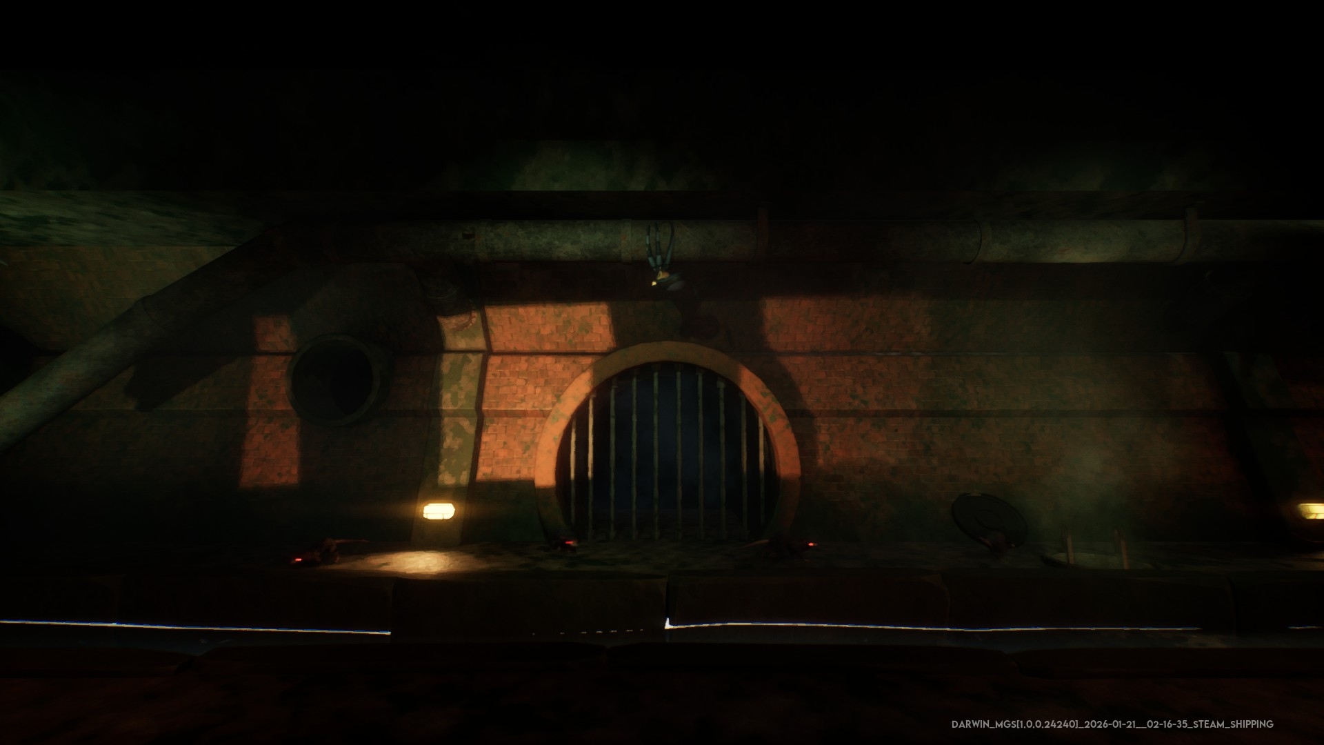 下水道のようなステージではネズミから逃れるために天井を移動することに