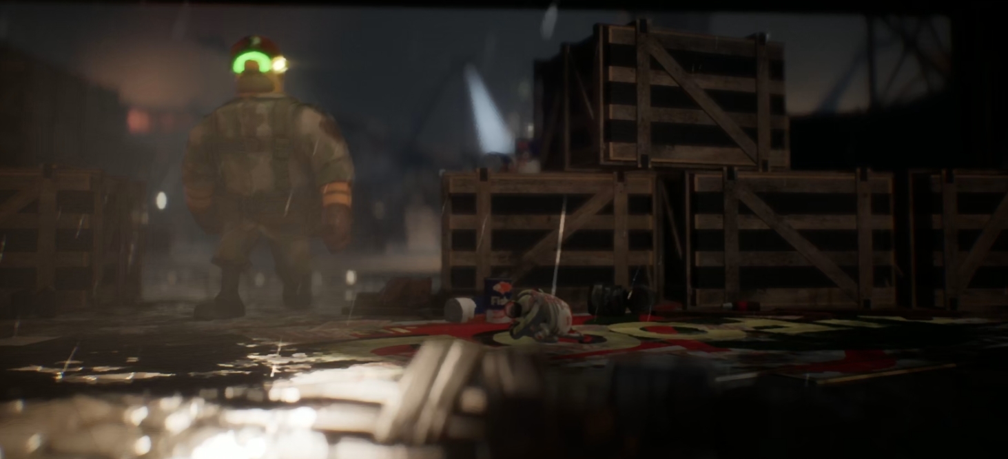 敵の目を掻い潜るカモフラ―ジュ。場所に合わせてダーウィンの色が細かく変化する