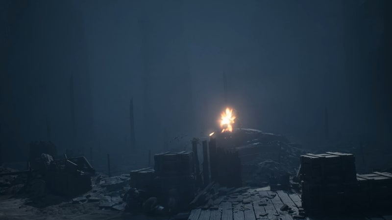 機関銃を容赦なく撃ち続けてくることも