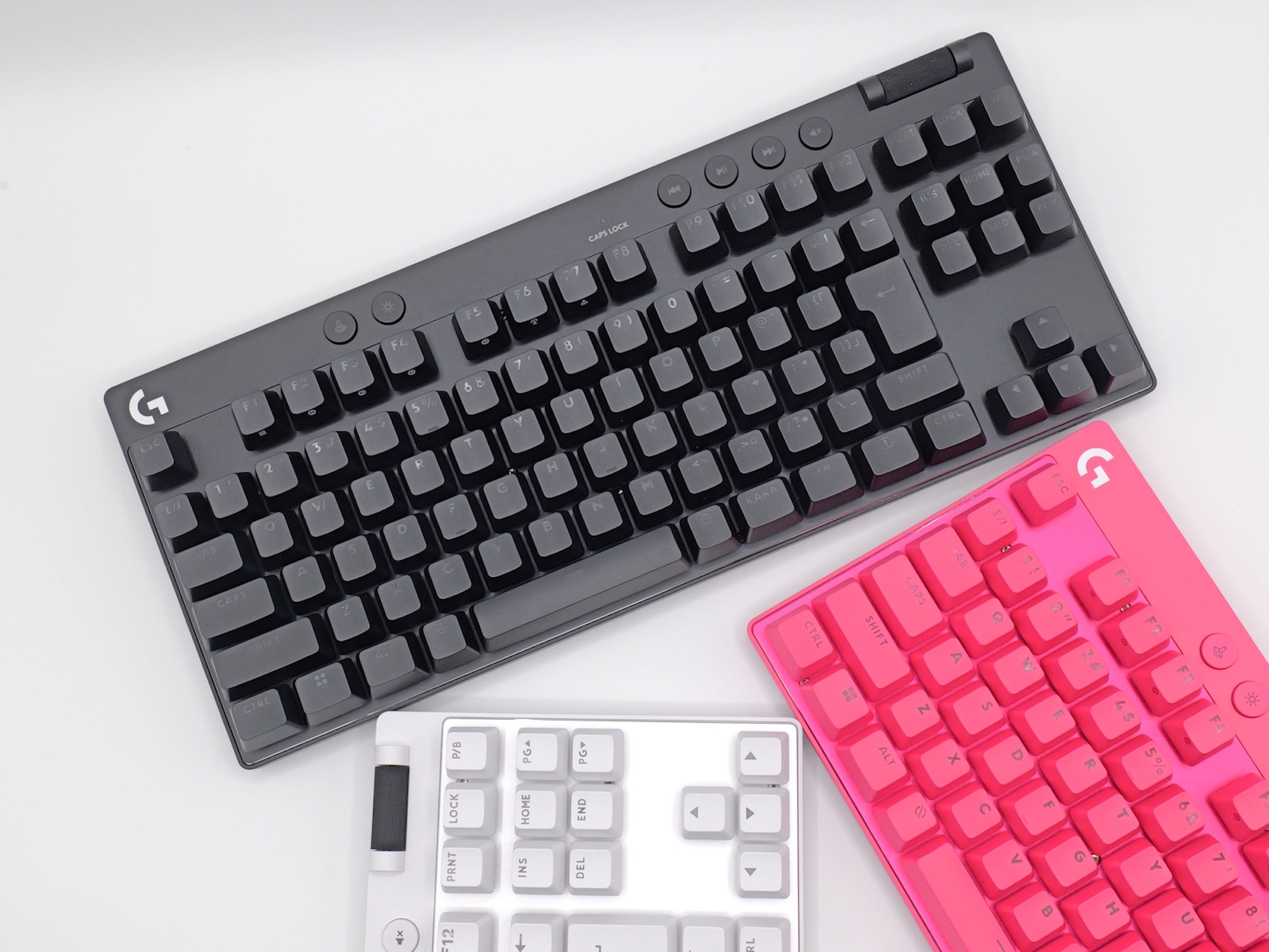 画像はロジクールG初のラピトリ対応ゲーミングキーボード「PRO X TKL RAPID」（2024年10月発売）