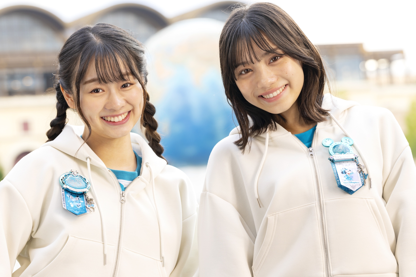 ジュビリーバッジの組合せ・着用イメージ