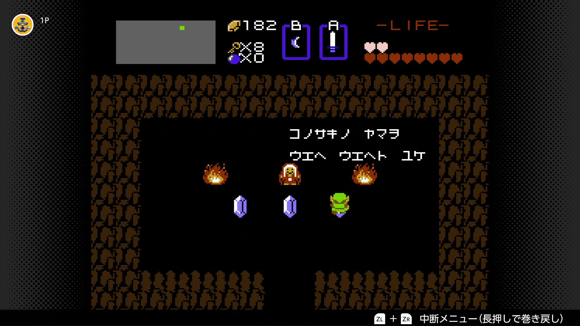 迷宮の入口も隠されていることがあり、ただ歩き回るだけでは見つからない。ヒントをくれる人もいる