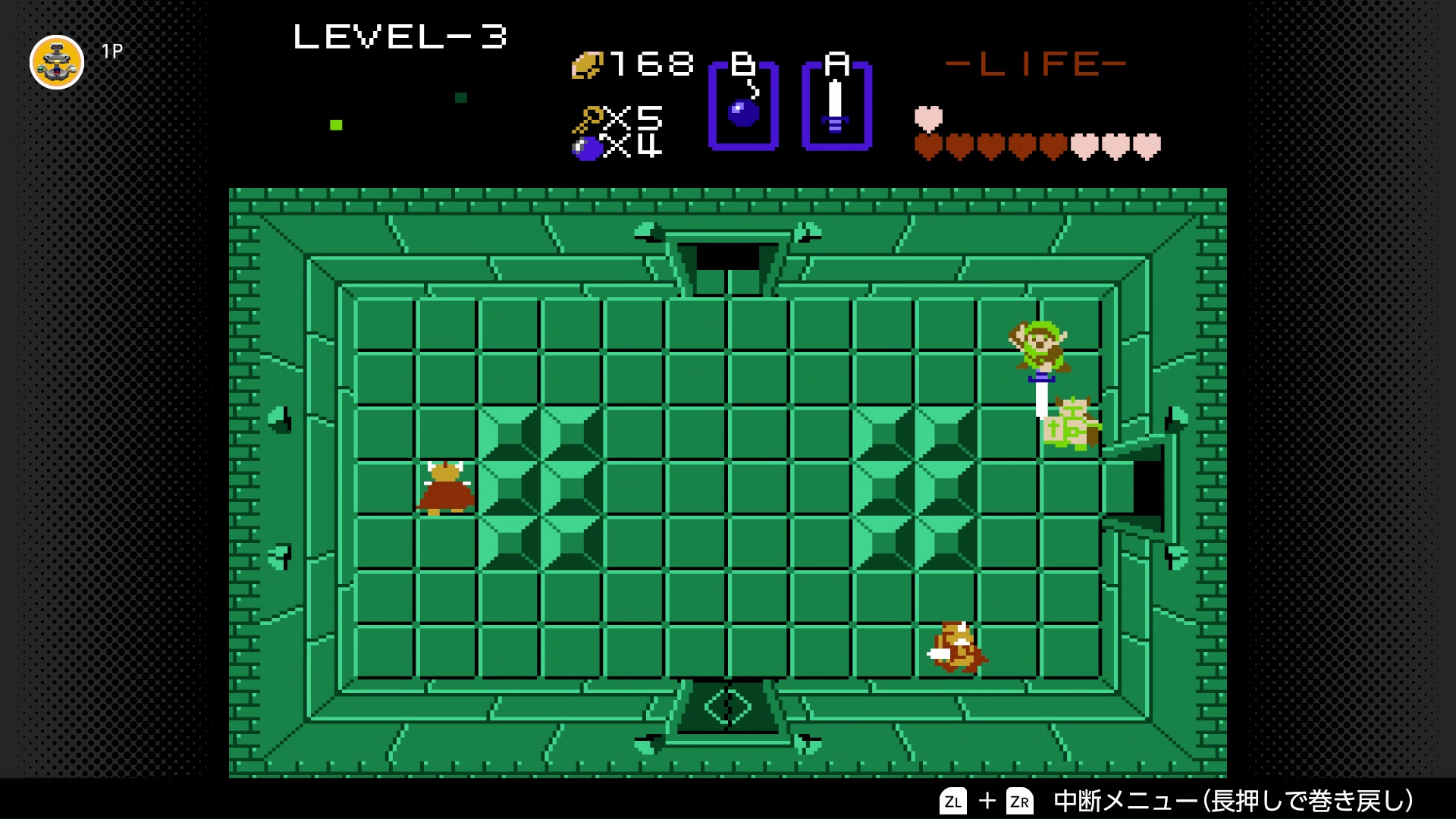 リンクは左利きだが、本作の剣による攻撃は突きが主体のため、利き腕はあまり強調されない。ゲーム画面の彼が下を向いた際の攻撃時に見えるシールドの動きから、かろうじて左利きだということが分かる