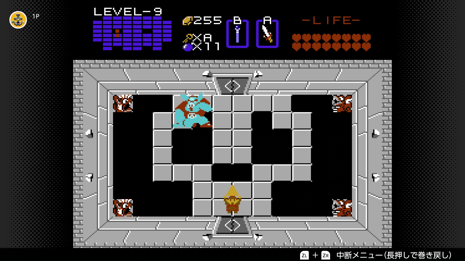 ガノンは巨大な豚のような魔物。デスマウンテンにあるLEVEL9の迷宮最深部で、「知恵のトライフォース」を集めてきたリンクを待ち受ける。後に「ガノンドロフ」として、多くのシリーズ作品で宿敵として登場する