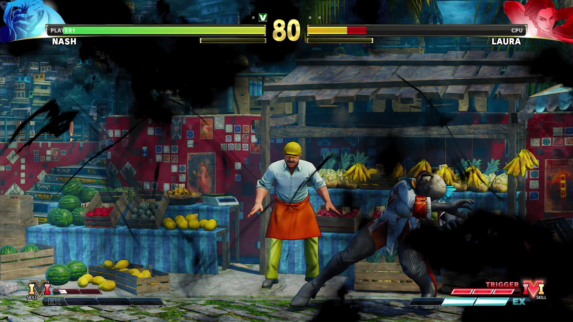 一度死んで復活したナッシュならではのダークな必殺技