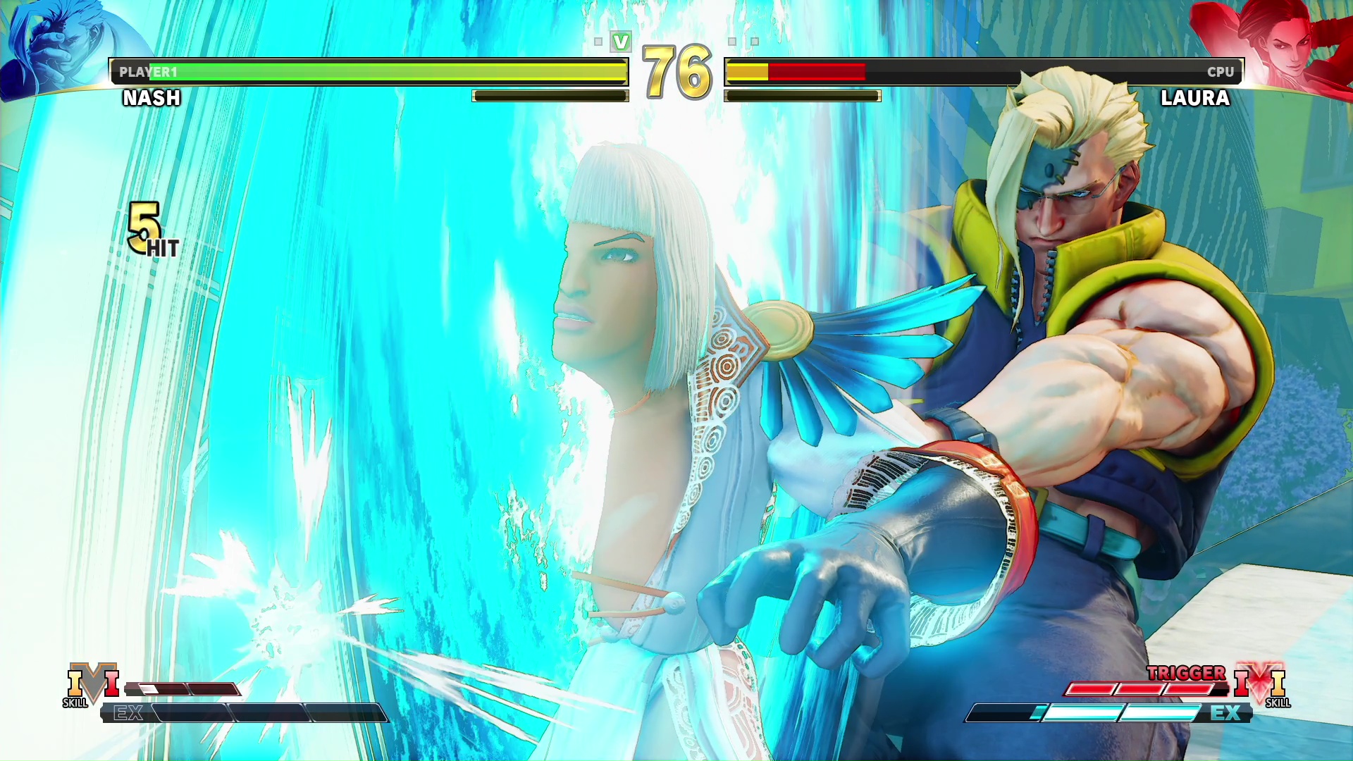 一度死んで復活したナッシュならではのダークな必殺技