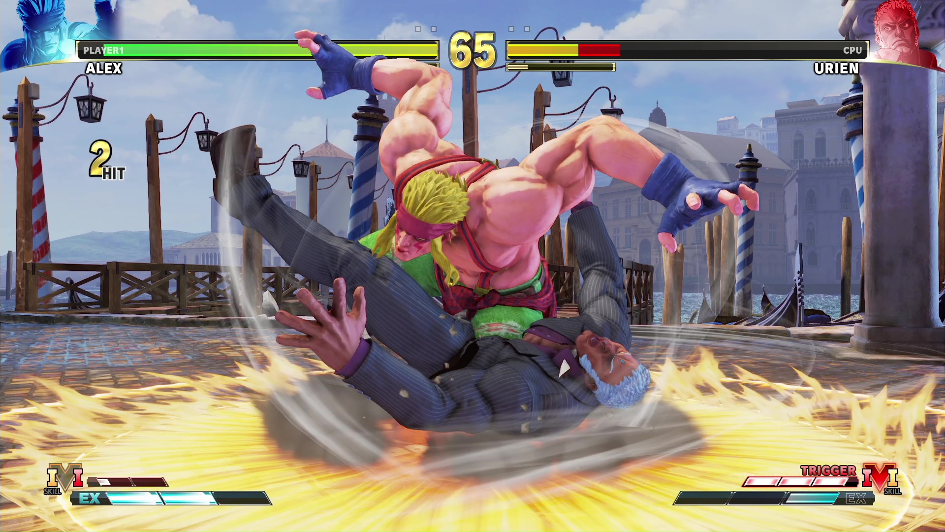 「ストV」で復活したアレックス。いろいろな意味で人気を博したキャラクターだ