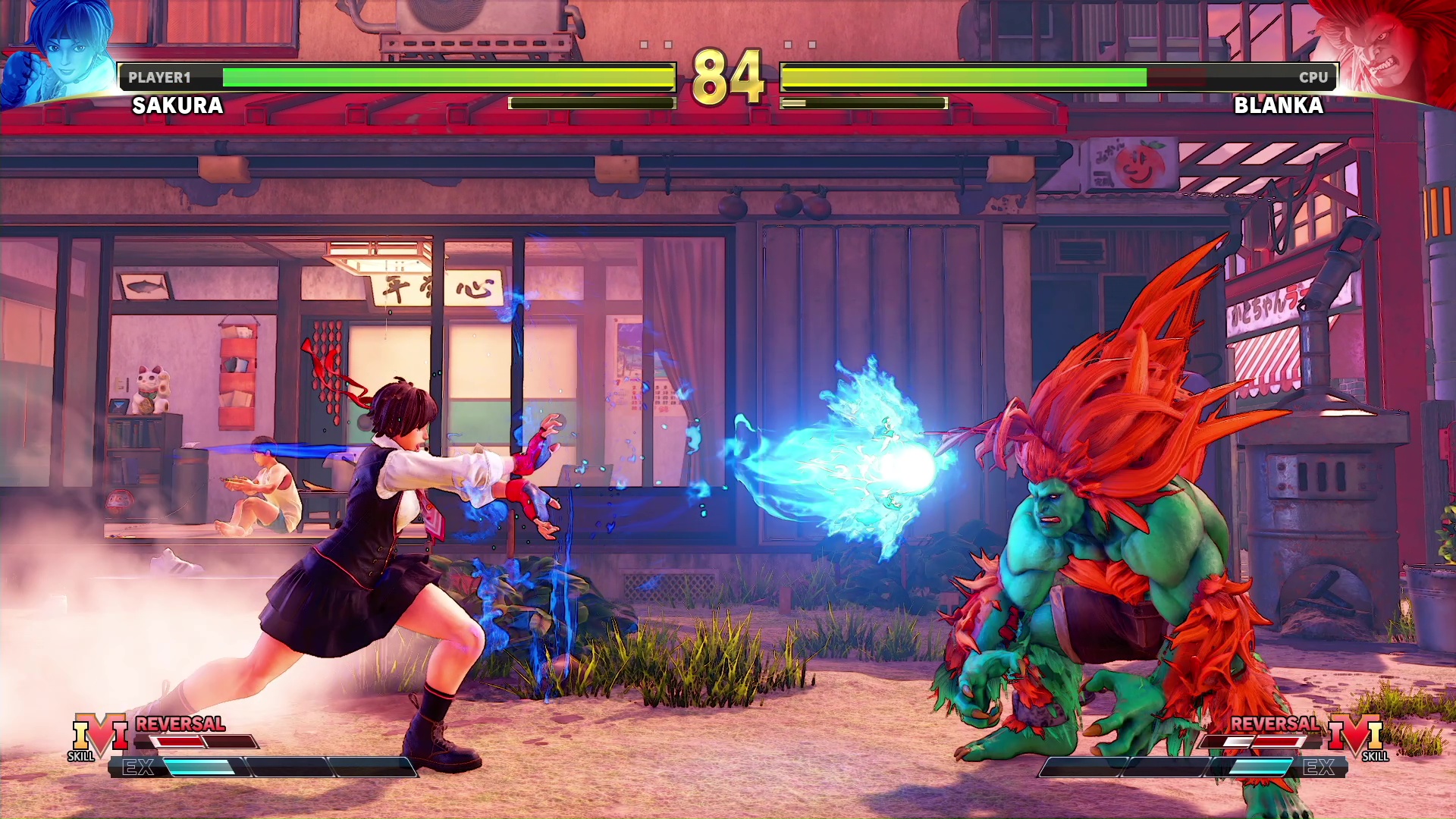 さくらは、高校を卒業した後もリュウの背中を追い、ストリートファイトを続けている