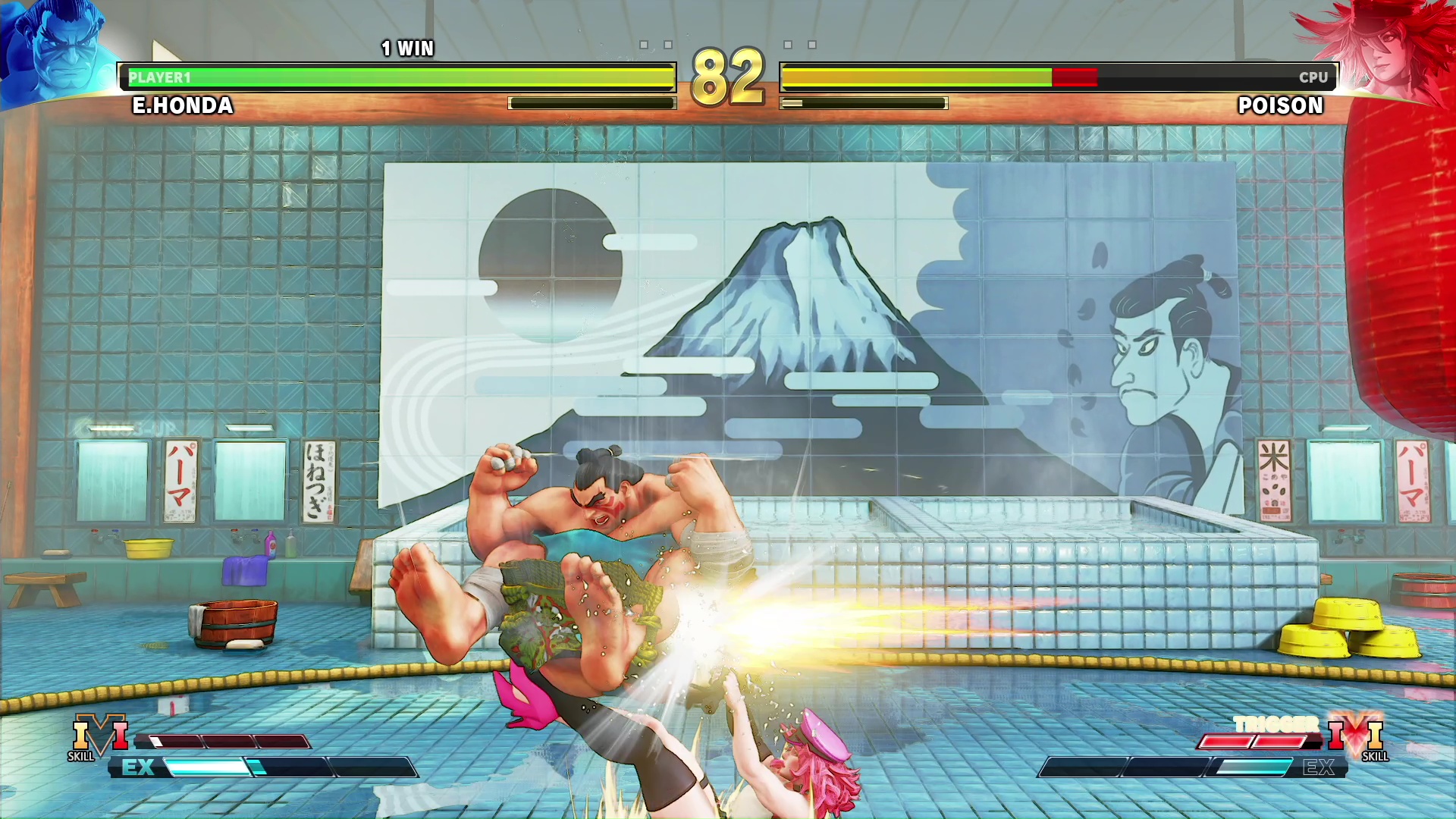 スーパー頭突きと百貫落としといういつもと変わらないスタイルの本田と、性能が大きく変わったポイズン