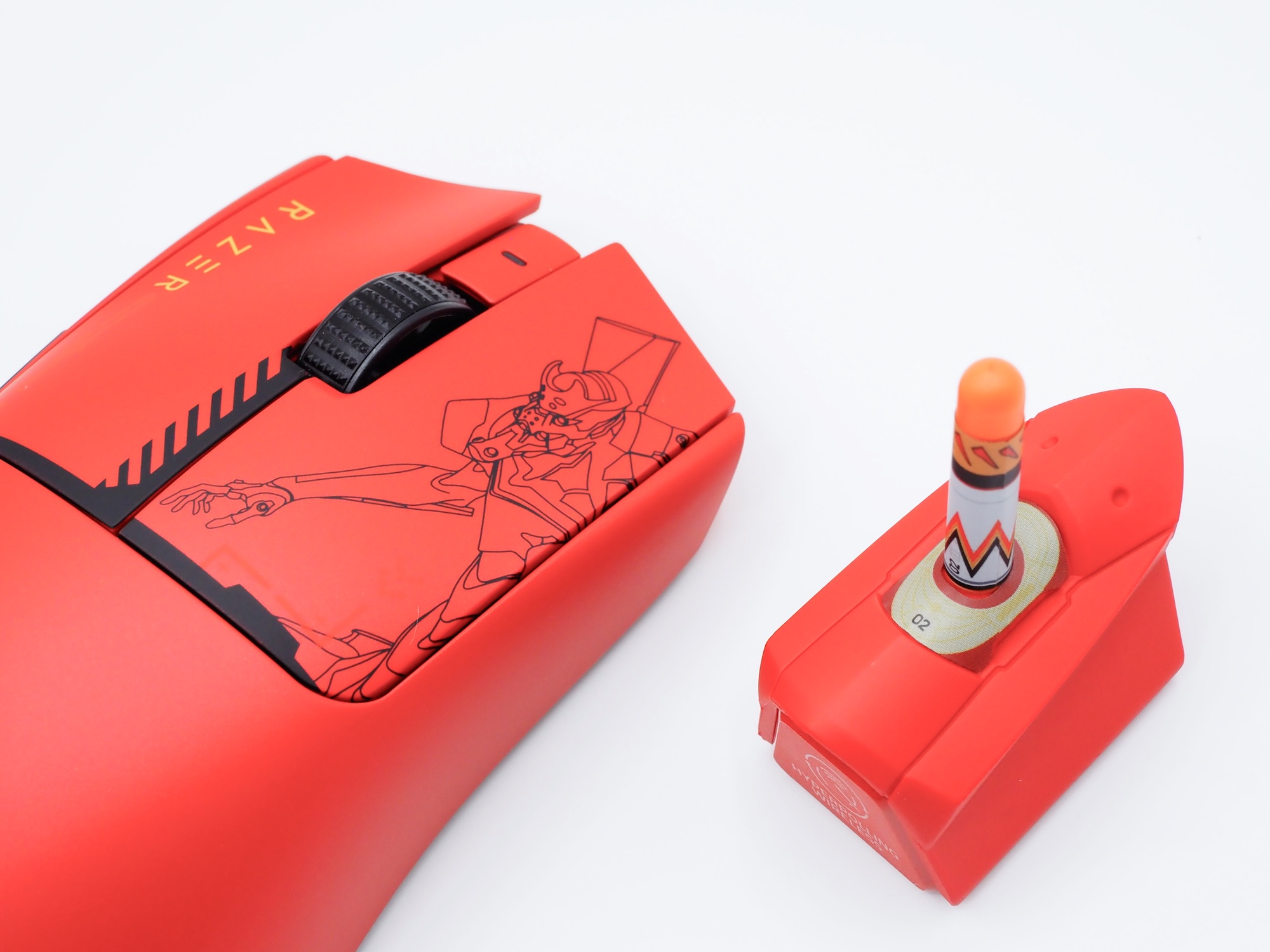 2号機のエントリープラグ挿入口を再現している