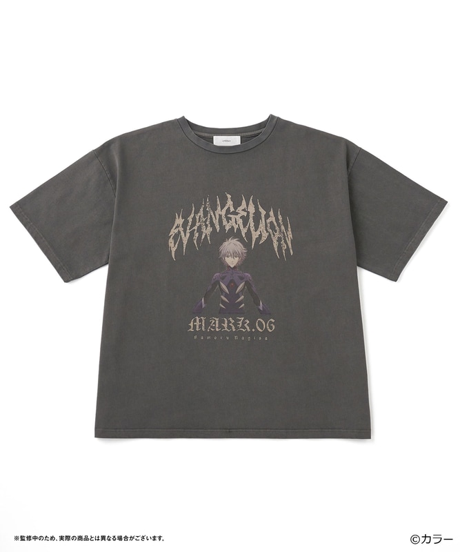 ADRER：EVANGELION×ADRER graphic half sleeve T shirt（6色展開）：5,500円