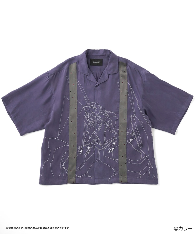 GRANCY：EVANGELION×GRANCY Docking Half Sleeve Shirt（2色展開）：12,100円