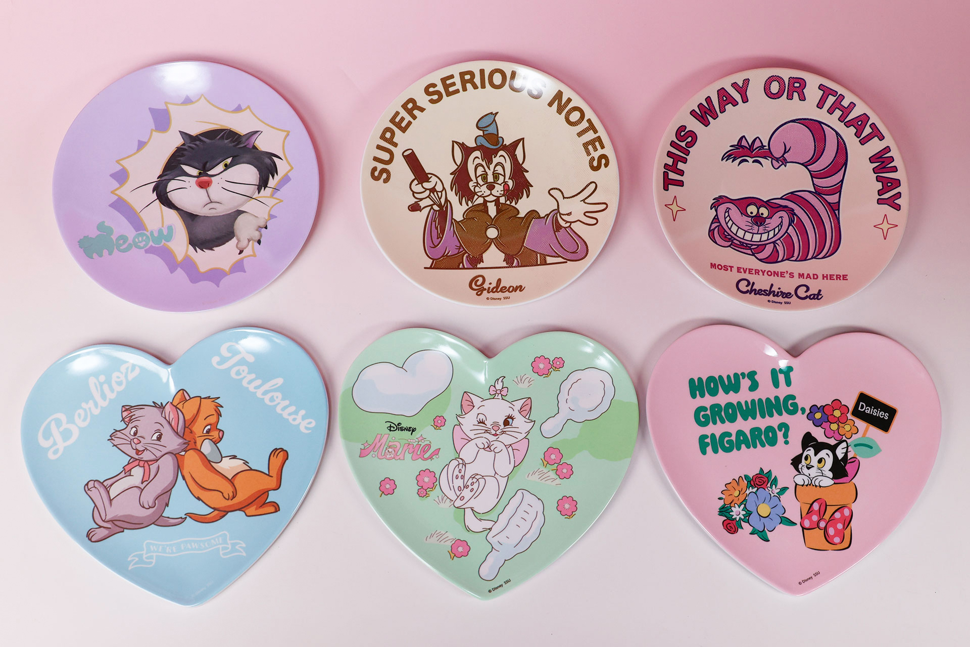 E賞のメラミントレーは、全部で6種類用意されている