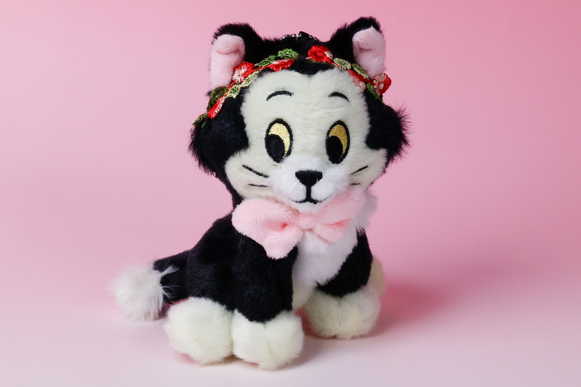 頭の飾りと大きなリボンが似合っているフィガロ