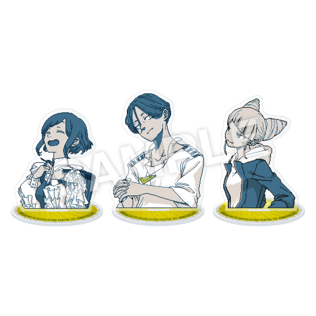 D賞 バストアップアクリルスタンド（全3種）