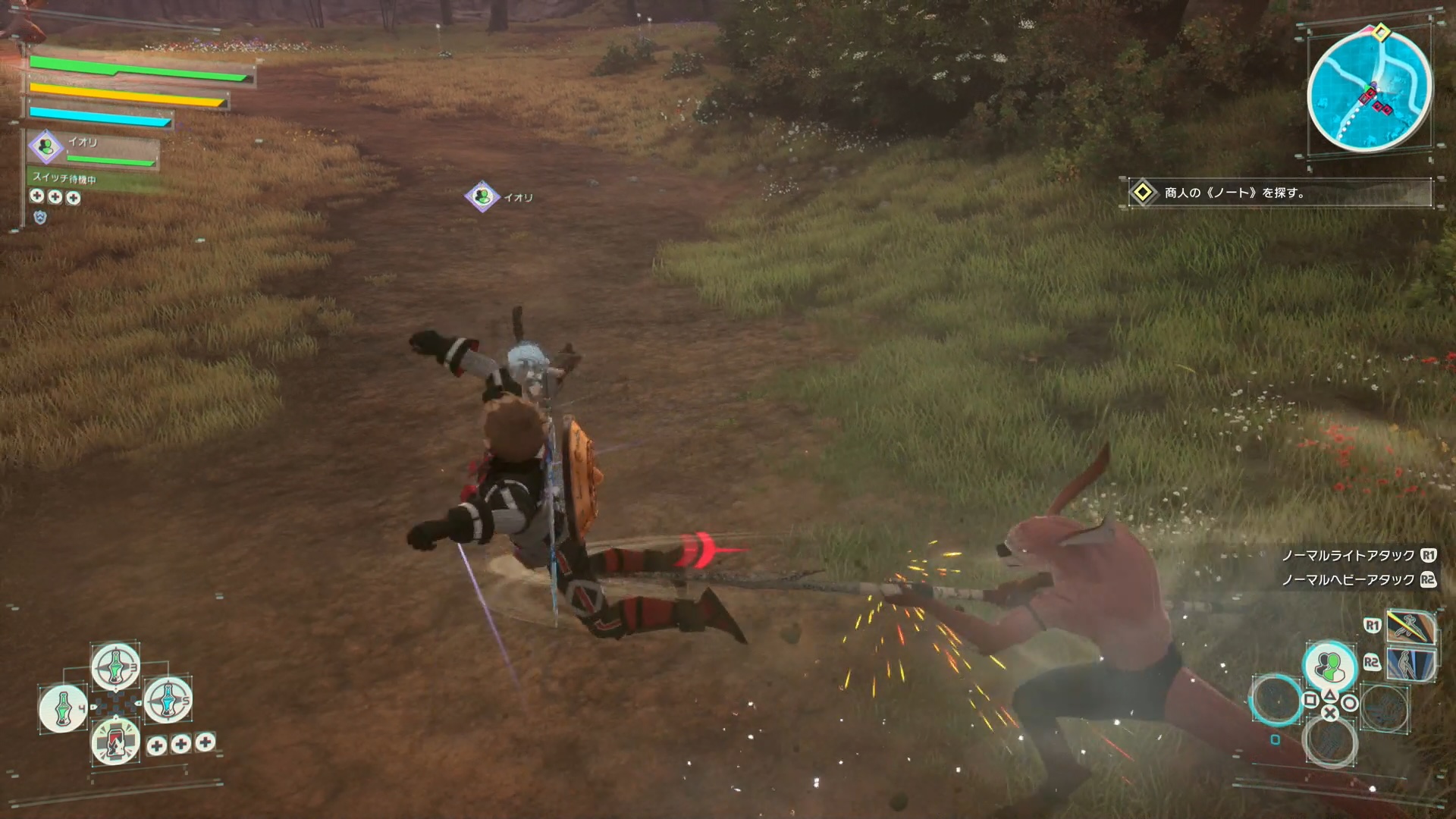 エネミーを倒さずに進んでしまうと、気づいたときには周りを囲まれて袋叩きに遭う、なんてことも。特に、次のセーフティエリアを目前に死んでしまっては、元も子もない。やり直しは利くものの、そこまでの過程をしっかりと自らの経験にして再プレイに臨む必要がありそうだ